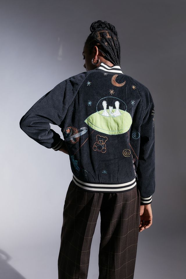 BDG Craft Varsity Bomber Jacket Urban Outfitters Canada
