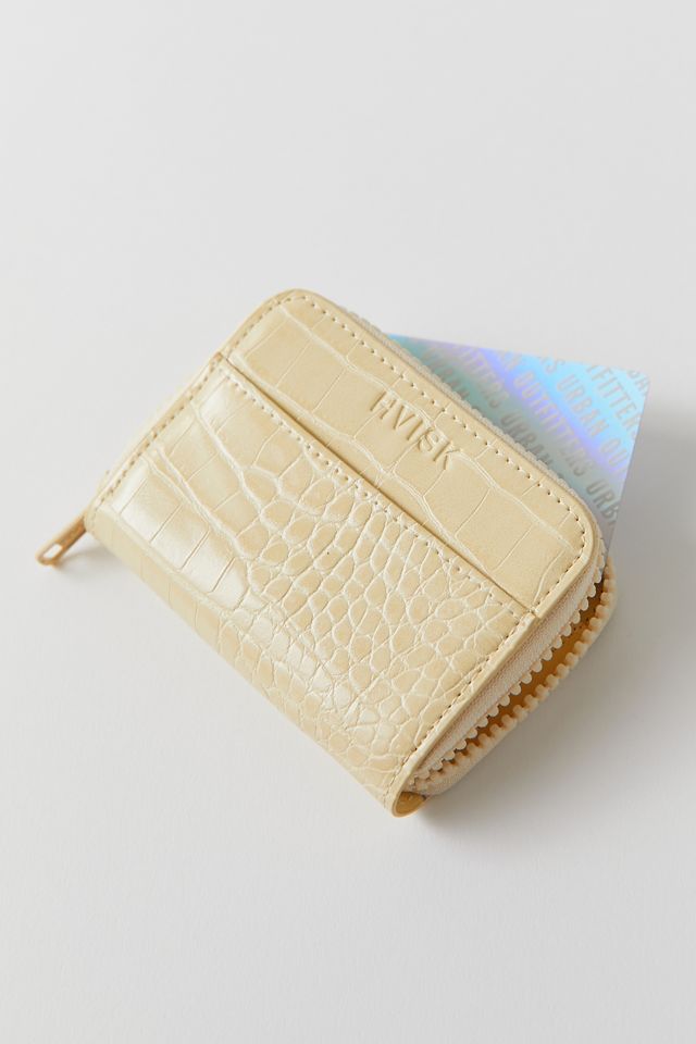 HVISK Matte Trace Zip Wallet Urban Outfitters