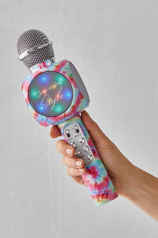 TieDye Karaoke Microphone Urban Outfitters