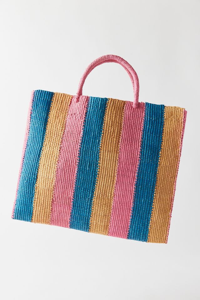 Artesano Murano Large Straw Tote Bag #1
