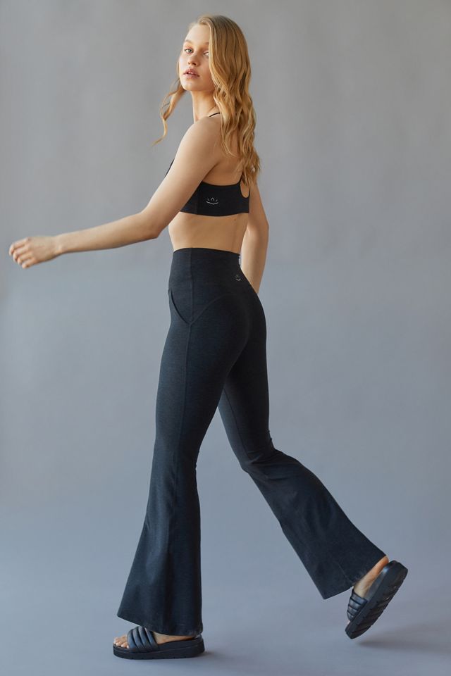 Beyond Yoga Black High Waist Bell Bottom Pants Beyond Yoga Space