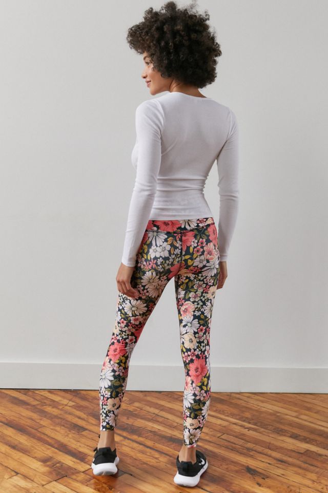 Beyond Yoga Printed High-Waisted Midi Legging #1