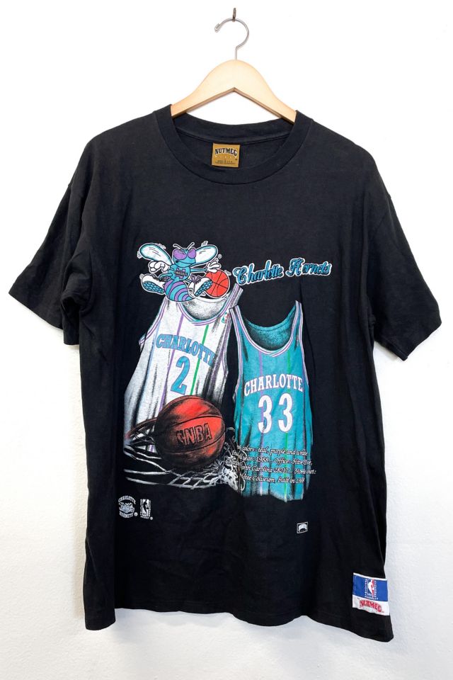 charlotte hornets vintage tee