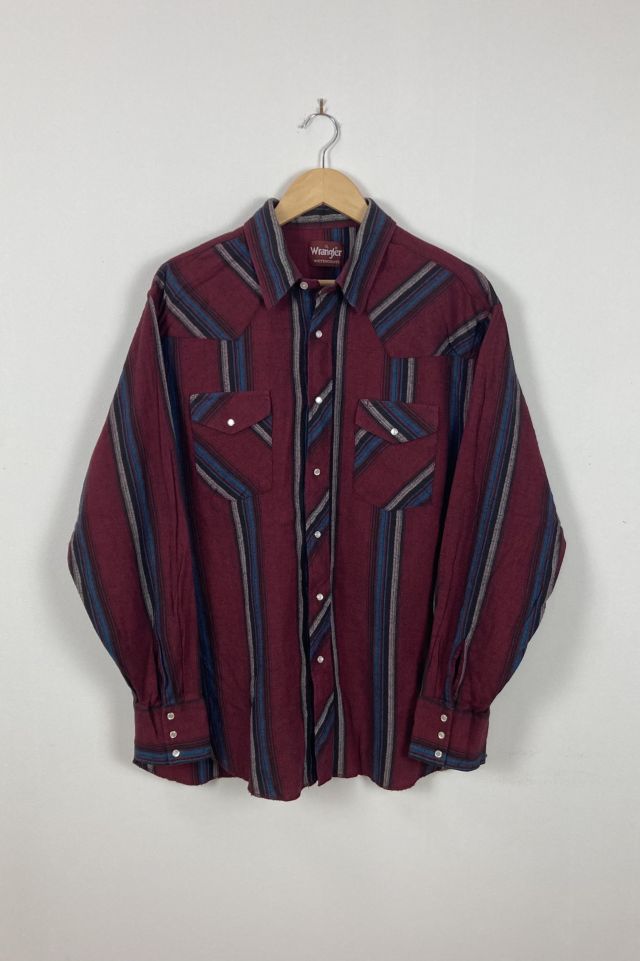 Vintage Wrangler Snap Button Shirt | Urban Outfitters