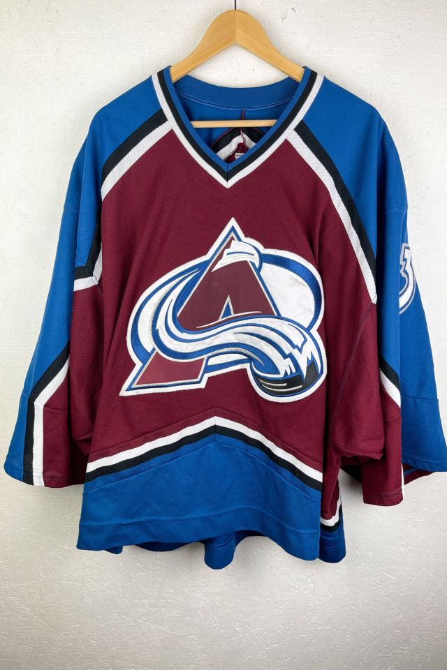 Vintage colorado sale avalanche jersey