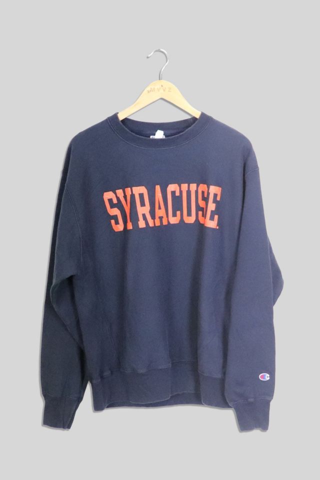 Vintage Champion Reverse Weave Syracuse University Crewneck Sweatshirt ...