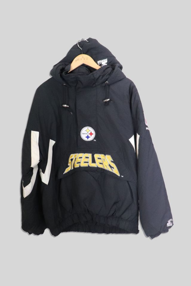 VTG Pittsburgh Steelers MEDIUM Starter Bomber Jacket Throwback Circa 1961  Logo