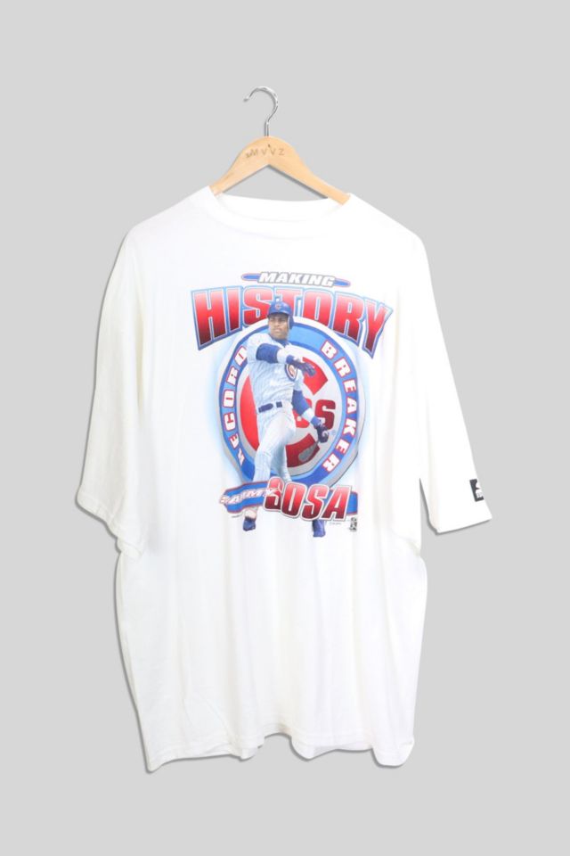 Vintage 90s Clothing MLB Chicago Cubs Sammy Sosa T-Shirt - Trends