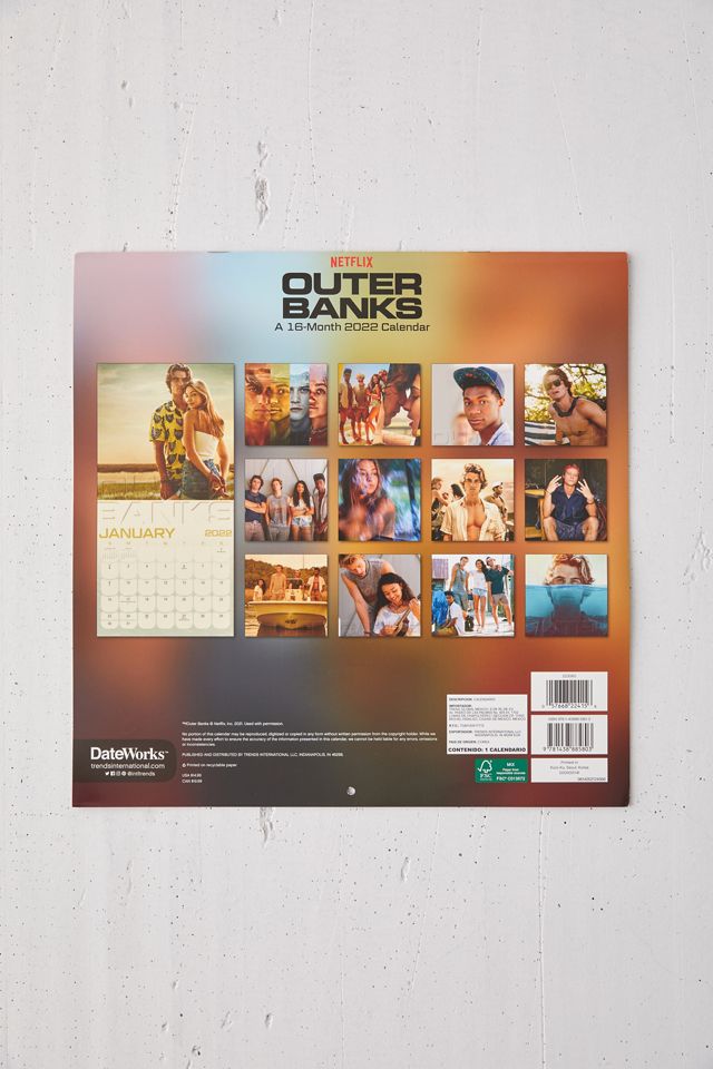 Outer Banks 2022 Wall Calendar #4