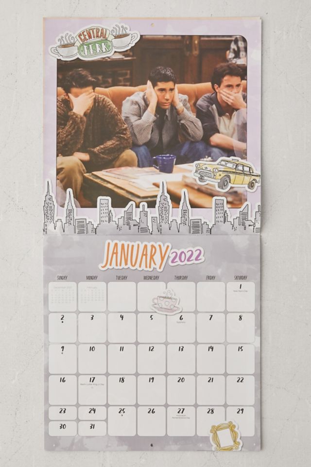 Calendrier mural 2022 Friends #1