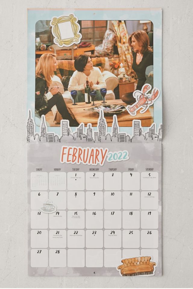Calendrier mural 2022 Friends #2