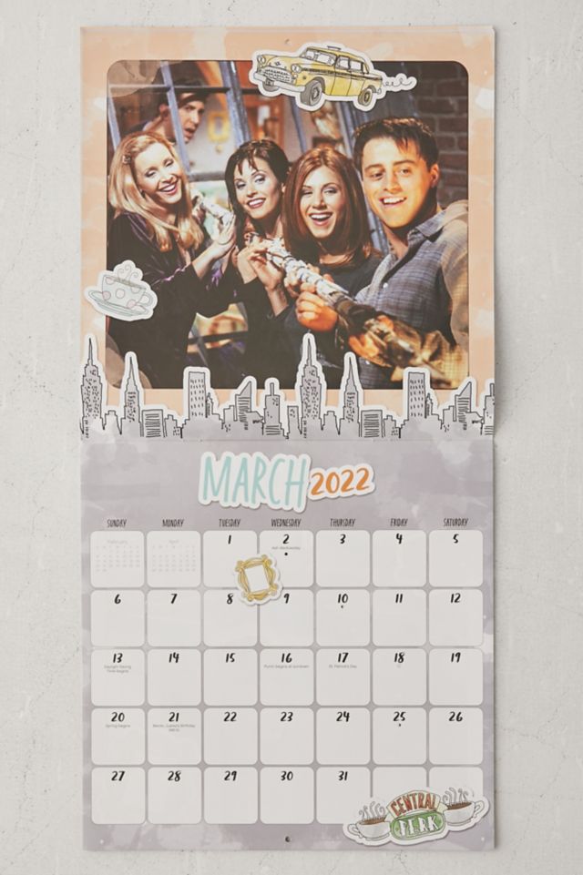 Calendrier mural 2022 Friends #3
