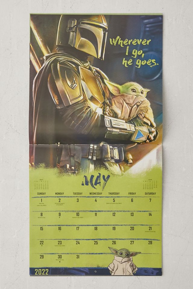 Calendrier mural 2022 The Mandalorian: The Child #1