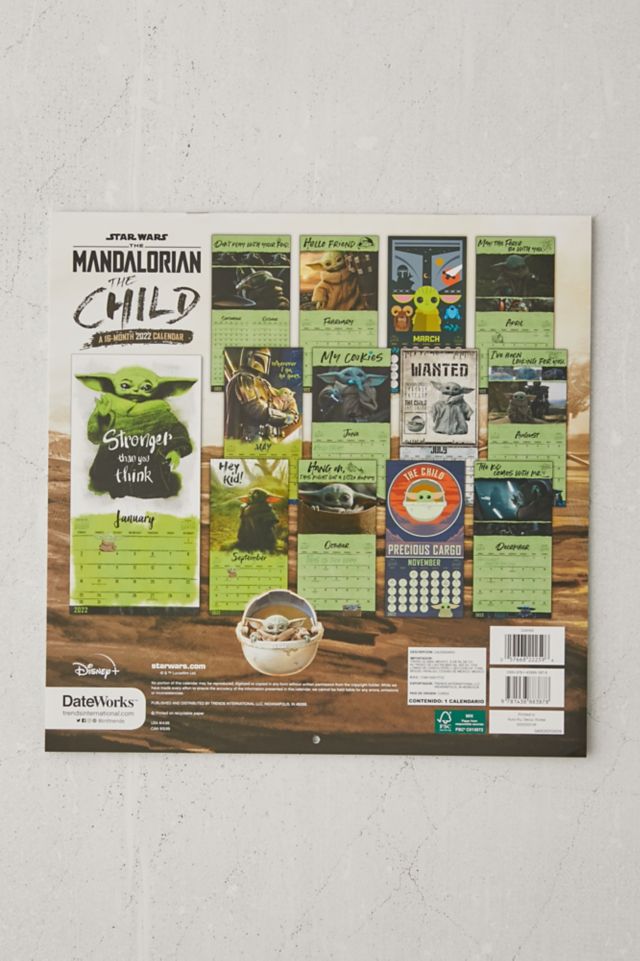 Calendrier mural 2022 The Mandalorian: The Child #4