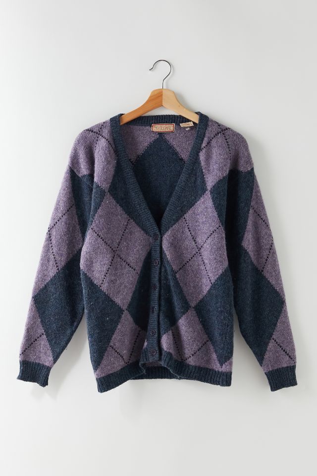 Vintage Argyle Cardigan | Urban Outfitters