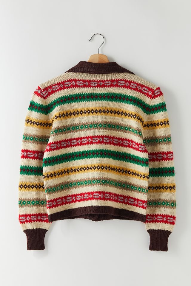 Vintage Collared Cardigan #1