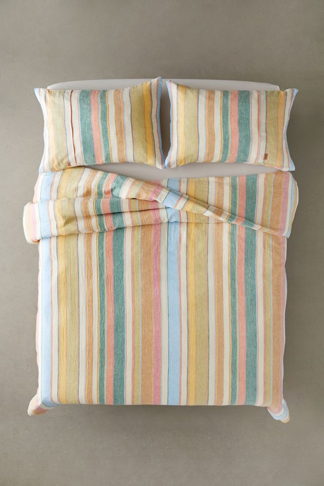 Kip&Co Fez Stripe Duvet Cover Urban Outfitters Canada