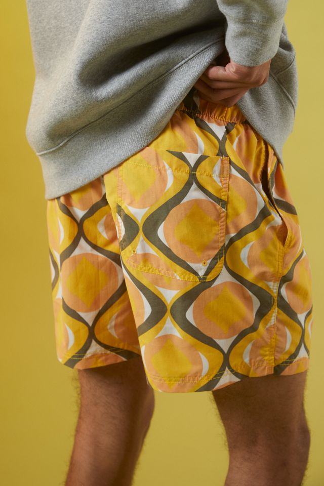 UO ‘70s Geo Print Swim Short #3