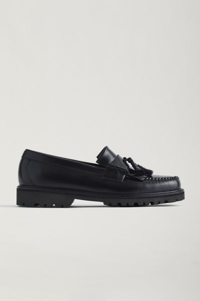 Bass Larson Lug Loafer In Black