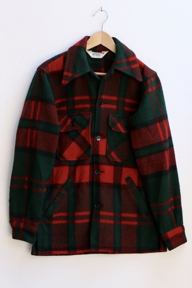 Vintage 1970s Woolrich Four Pocket Unlined Wool Car Coat Made in USA ...