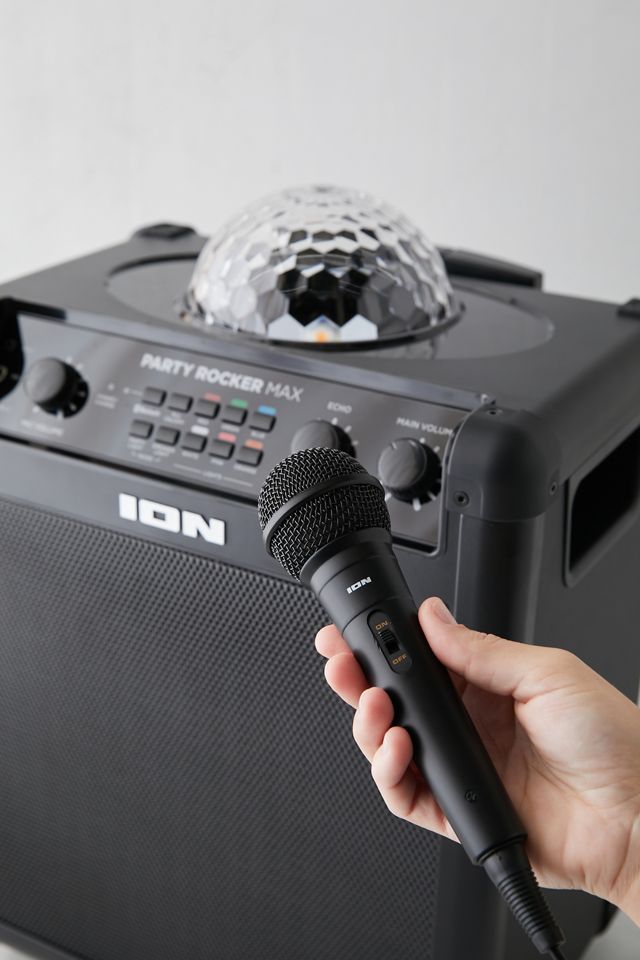 ION Party Rocker Max LED Bluetooth Speaker & Mic Set | Urban Outfitters