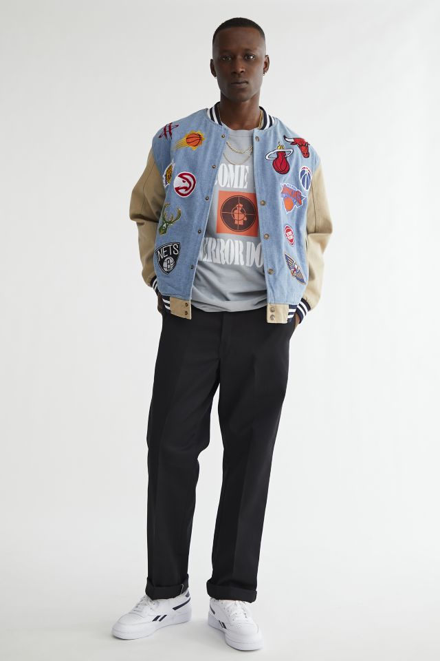 UO Exclusive NBA Bomber Jacket