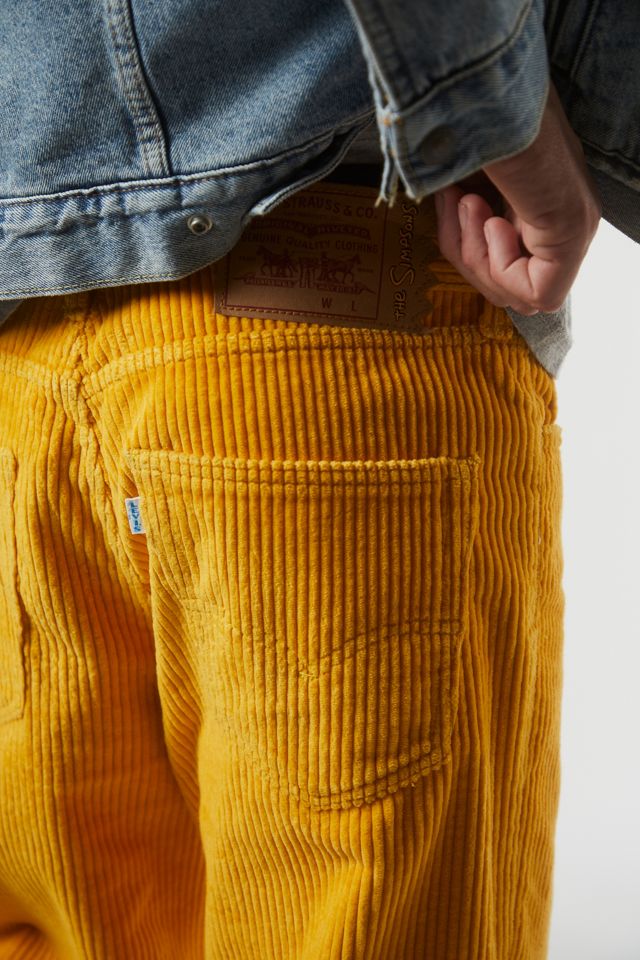 Levi's X The Simpsons Loose Fit Corduroy Chino Pant | Urban Outfitters