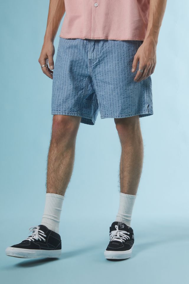 Levi's store striped shorts