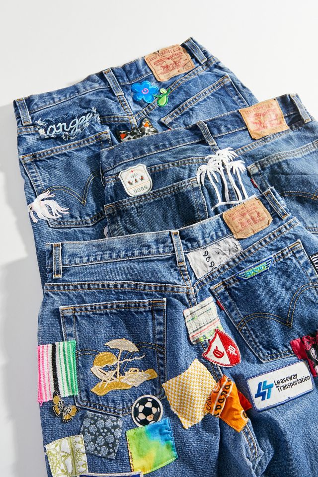 Urban Renewal Remade Patched Scrap Jean #2
