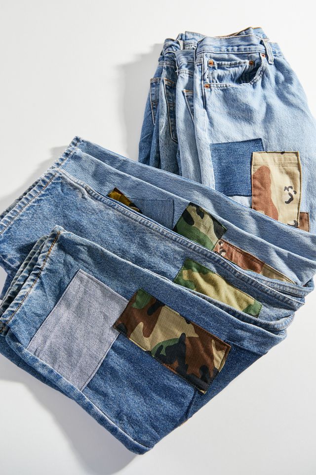 Urban Renewal Recycled Camo Patch Jean #1