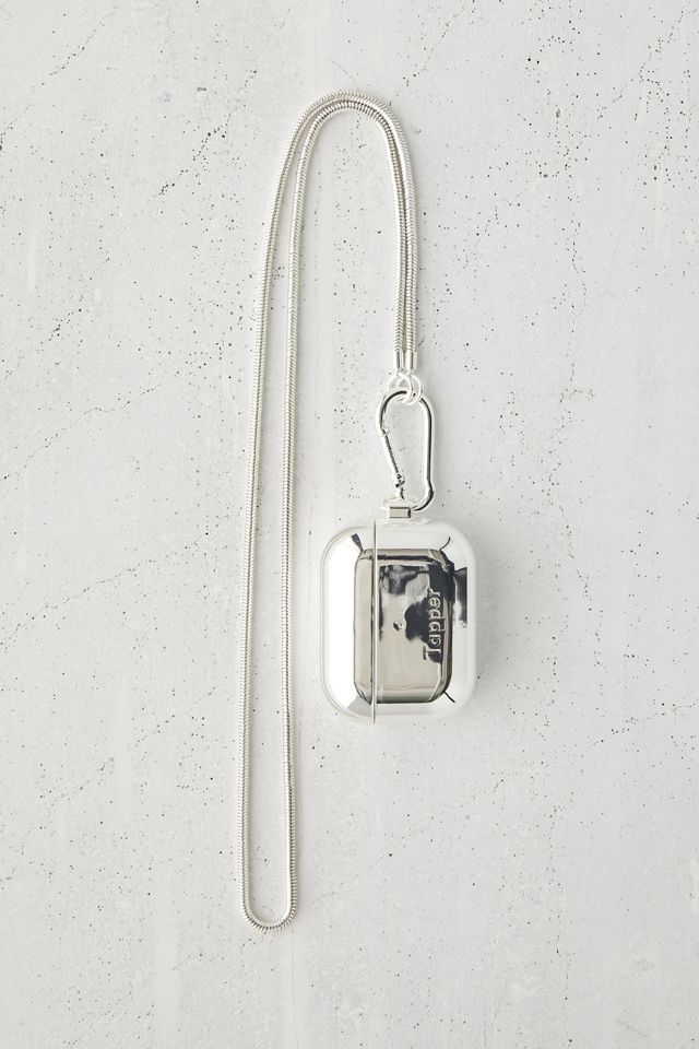 urbanoutfitters.com | Tapper AirPods Pro Silver-Plated Neck Case