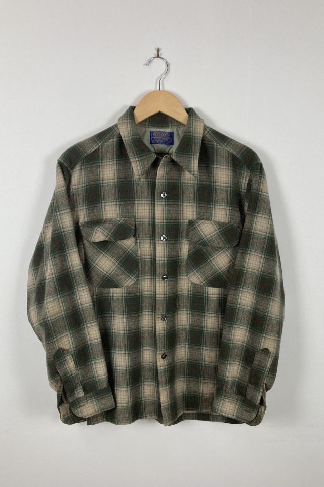 Vintage Pendleton Wool Button-Down Shirt | Urban Outfitters
