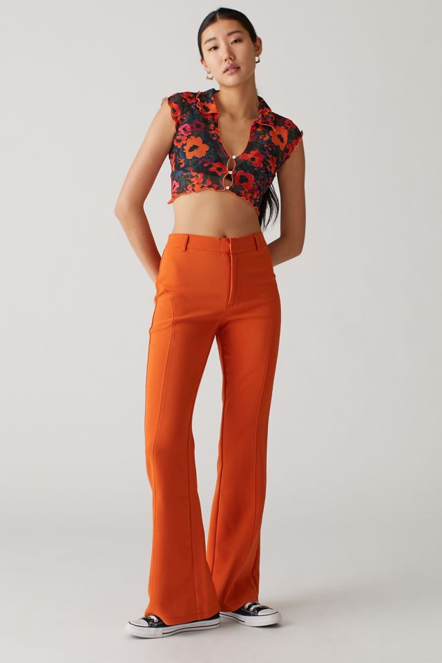 Urban outfitters sales orange pants