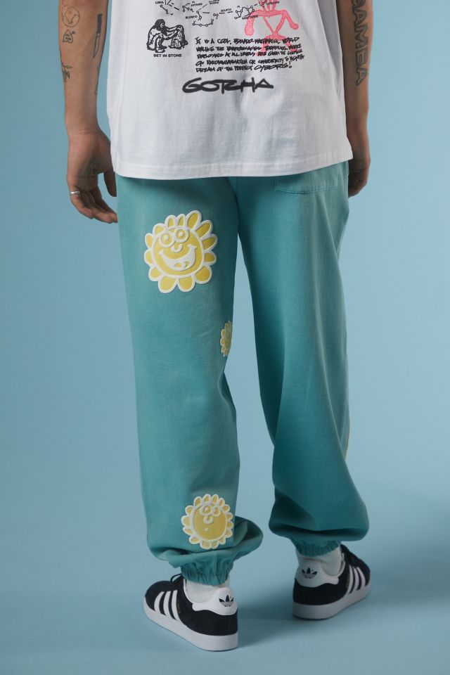 Pantalon Molletonné Graphique Fleur Heureuse Keith Haring #3