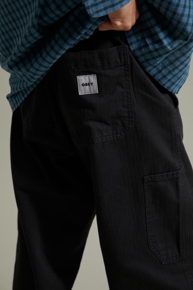 OBEY Herringbone Twill Chino Pant #3