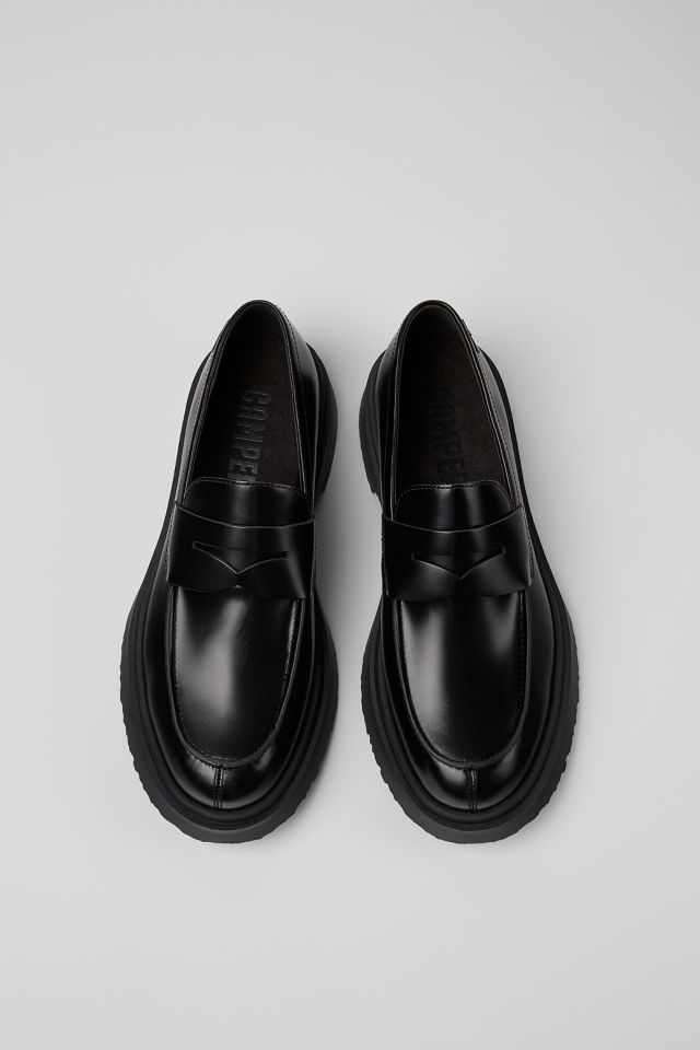 Camper Walden Leather Moc Toe Loafer Shoe