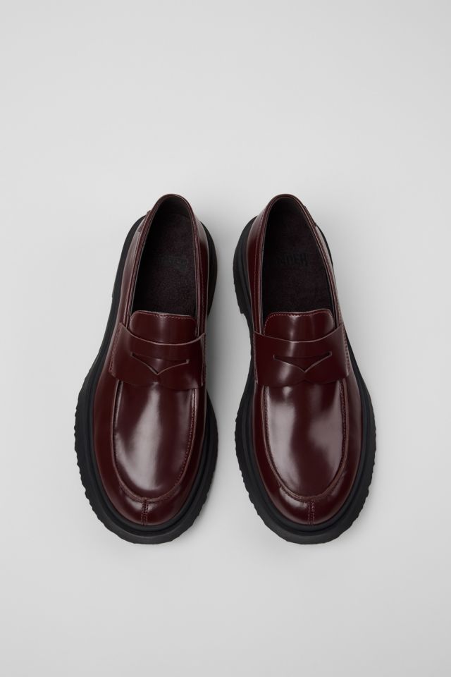 Camper Walden Leather Moc Toe Loafer Shoe #4