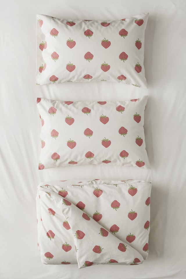 Strawberry Aesthetic Bedding Set 🍓