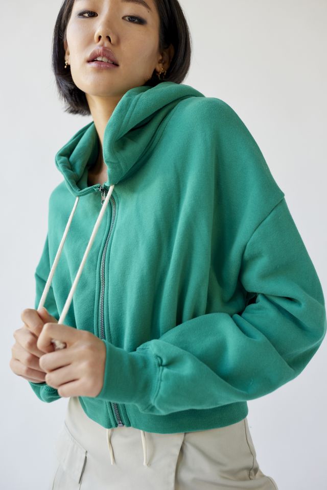 Zip up sale hoodie urban outfitters