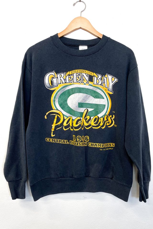 Urban Outfitters Vintage Champion Green Bay Packers Crew Neck Sweatshirt in  Gray for Men