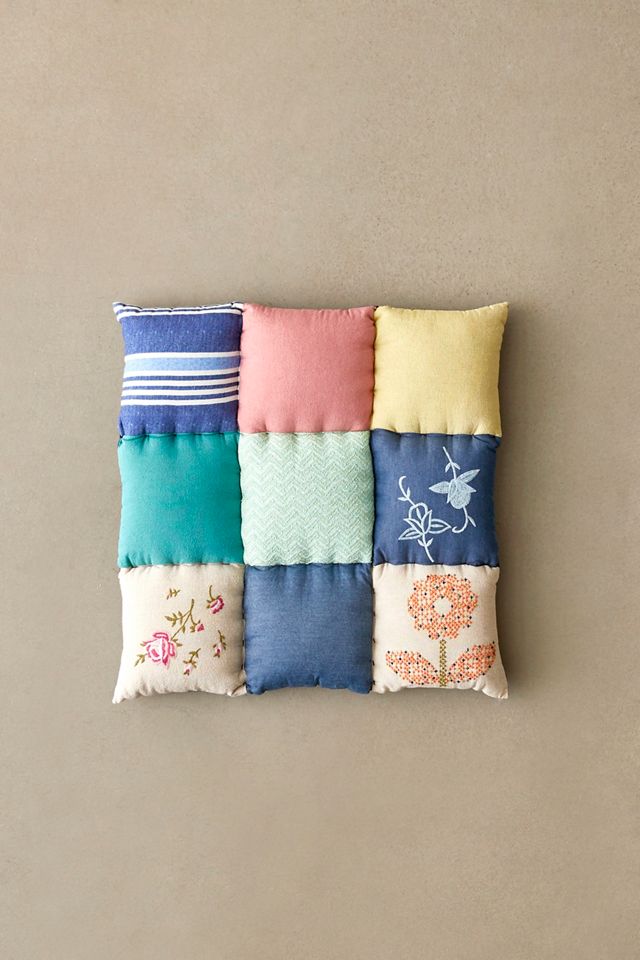 Urban Renewal OneOfAKind Quilted Floor Pillow Urban Outfitters