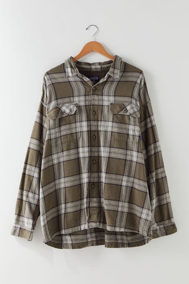 Vintage Patagonia Heavyweight Flannel Shirt | Urban Outfitters