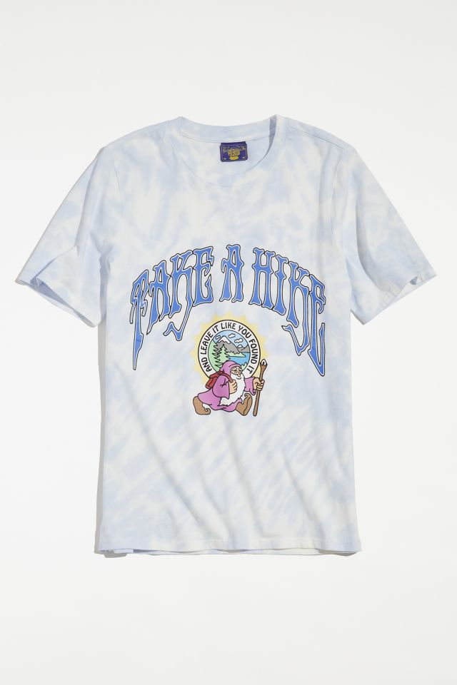 Coney Island Picnic Take A Hike Tie-Dye Tee #1