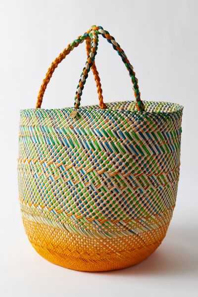 Guanábana Canasto Large Straw Tote Bag | Urban Outfitters