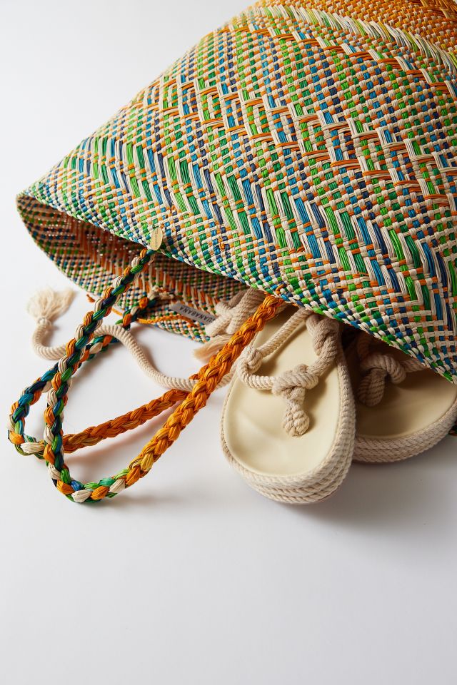 Guanábana Canasto Large Straw Tote Bag | Urban Outfitters Canada