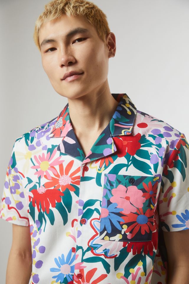 floral shirt urban outfitters