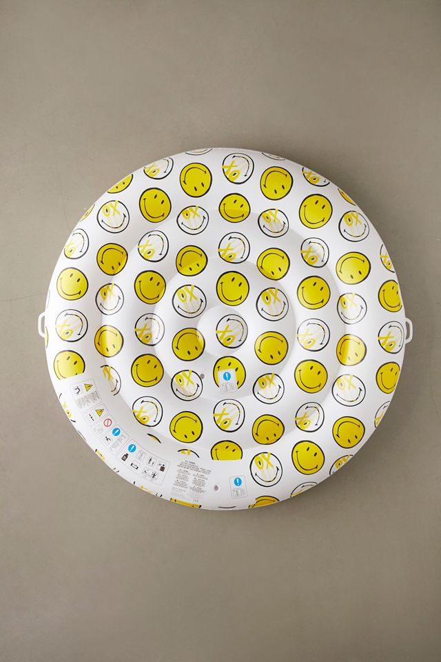 Sunnylife Happy Face Pool Float #1