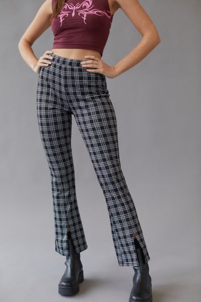 Urban Renewal Remade Plaid Crossover Pant