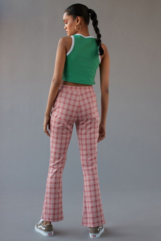 Urban Renewal Remnants Plaid Front Slit Pant #1