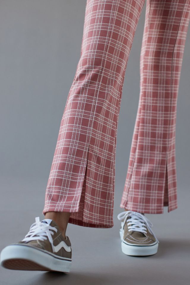 Urban Renewal Remnants Plaid Front Slit Pant #2